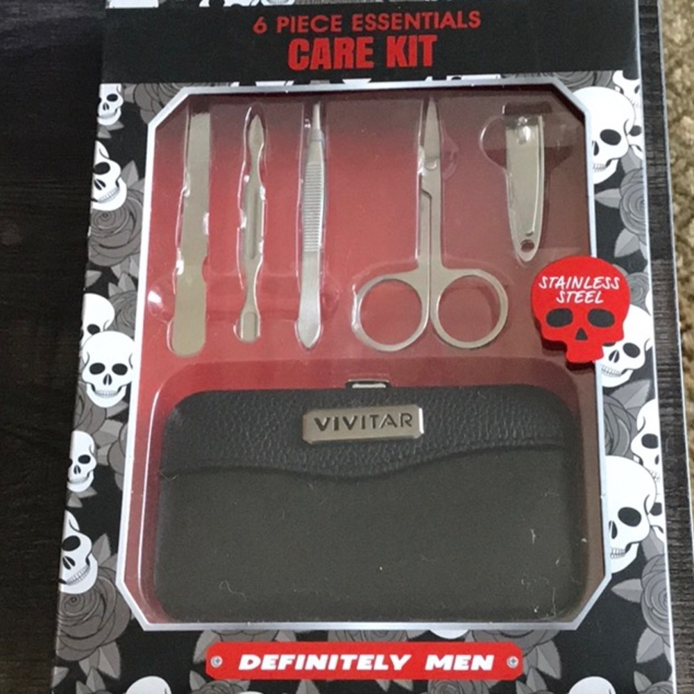 6 pc care kit for men